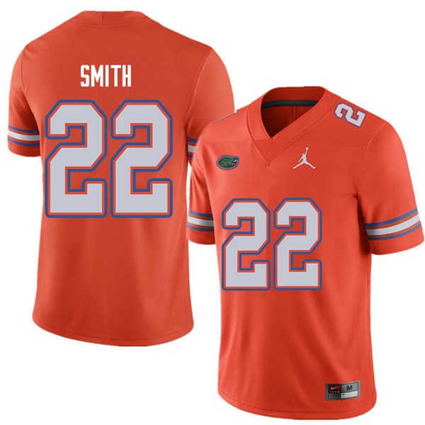 Jordan Brand Men #22 Emmitt Smith Florida Gators College Football Jerseys Orange